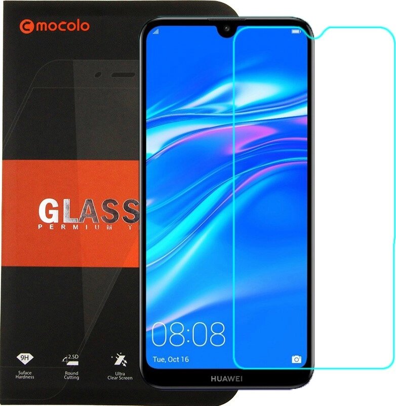 Защитное стекло Mocolo 2.5D 0.33mm Tempered Glass Huawei Y7 2019 від компанії Shock km ua - фото 1