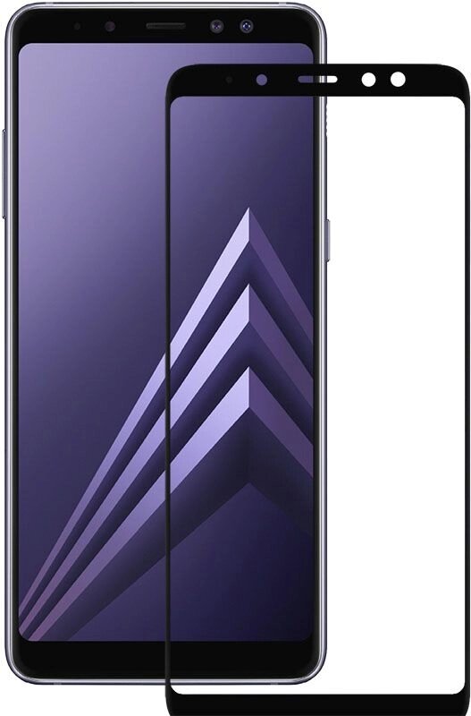 Защитное стекло Mocolo 2.5D Full Cover Tempered Glass Samsung Galaxy A8/A5 2018 (A530) Black від компанії Shock km ua - фото 1