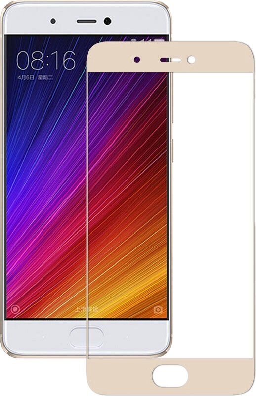 Защитное стекло Mocolo 2.5D Full Cover Tempered Glass Xiaomi Mi 5S Gold від компанії Shock km ua - фото 1