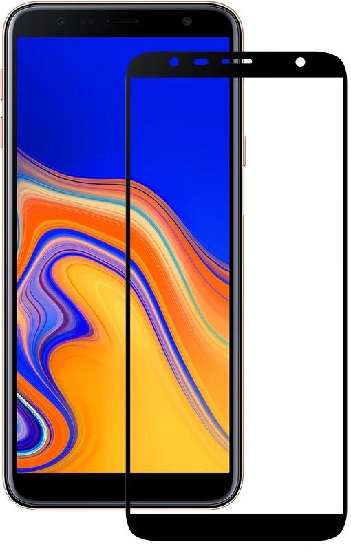 Защитное стекло TOTO 5D Full Cover Tempered Glass Samsung Galaxy J4+ 2018 Black від компанії Shock km ua - фото 1