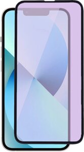 Защитное стекло TOTO 5D OG Purple Tempered Glass Apple iPhone 13 Pro Max Black