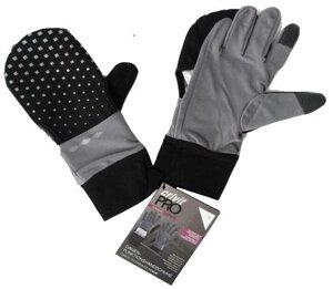 Жіночі рукавички для бігу з фібри із сенсорними вставками Crivit Pro