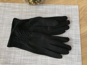 Жіночі трикотажні рукавички "Вікторія" ВЕЛИКІ