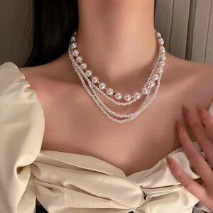 Жіноче перлове намисто код 2315