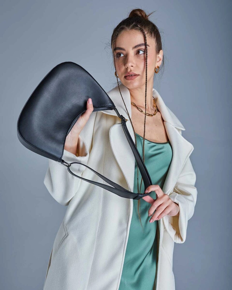 Жіноча сумка «Бланка» чорна від компанії Shock km ua - фото 1
