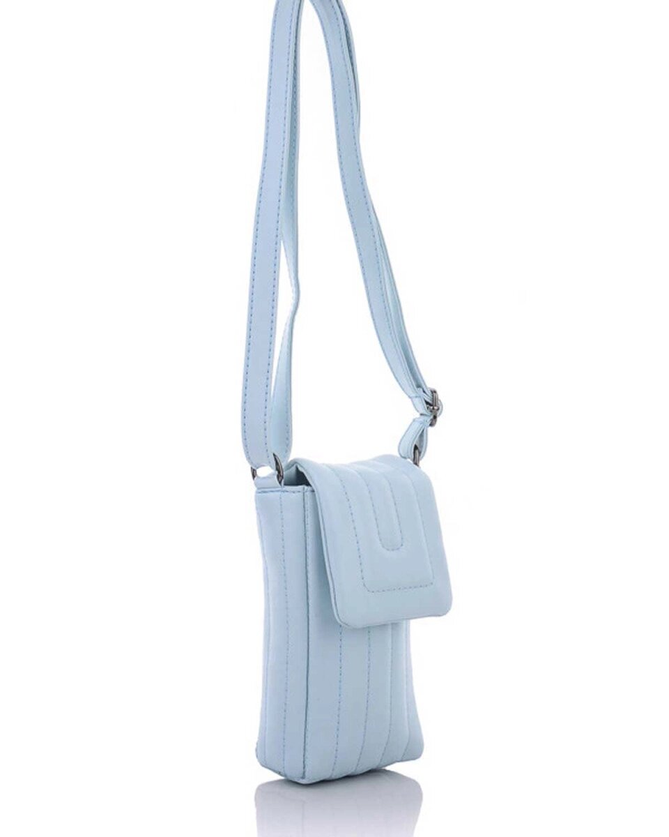 Жіноча сумка «Тотті» блакитна від компанії Shock km ua - фото 1