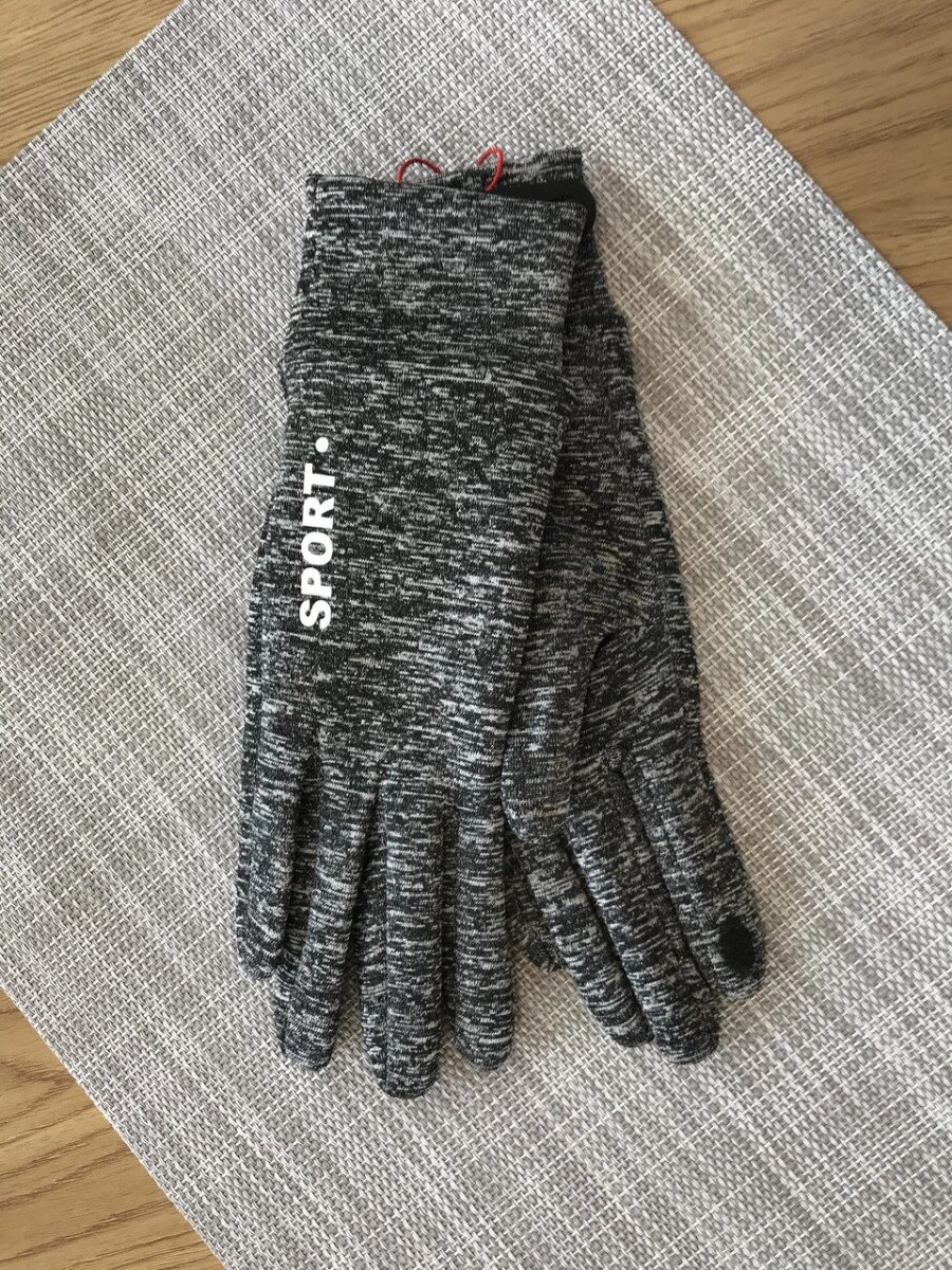 Жіночі рукавички чорні Sport від компанії Shock km ua - фото 1