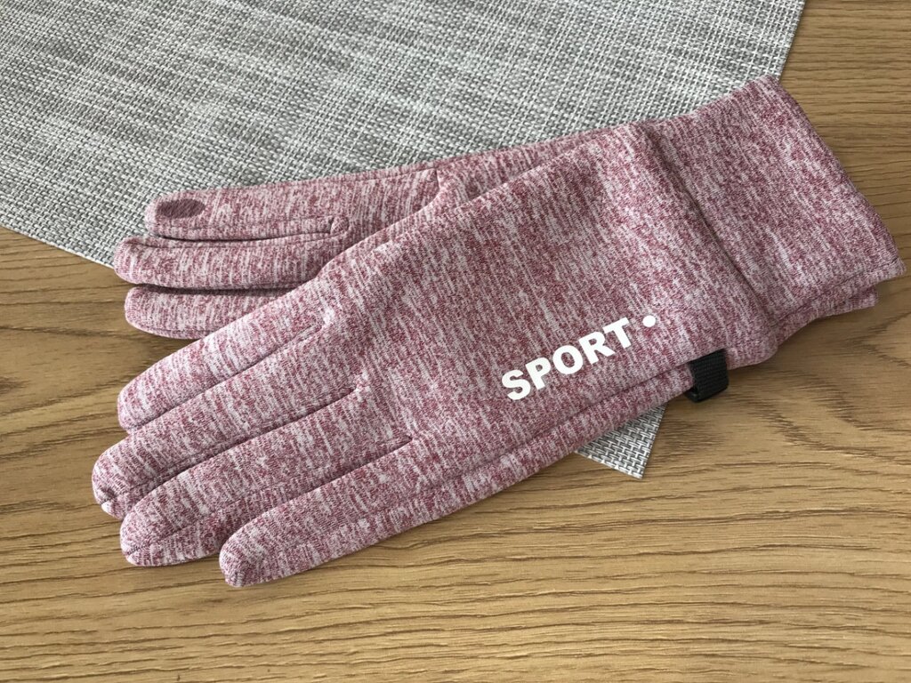Жіночі рукавички рожеві Sport 9-5171-1 від компанії Shock km ua - фото 1