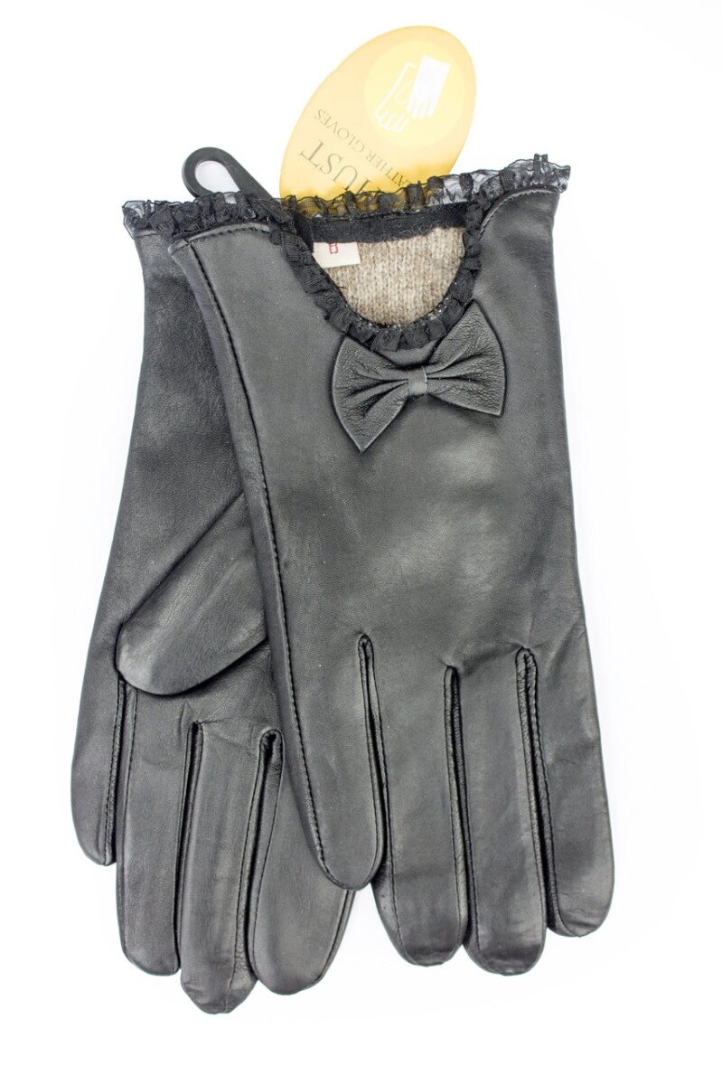 Жіночі шкіряні рукавички 303s2 від компанії Shock km ua - фото 1