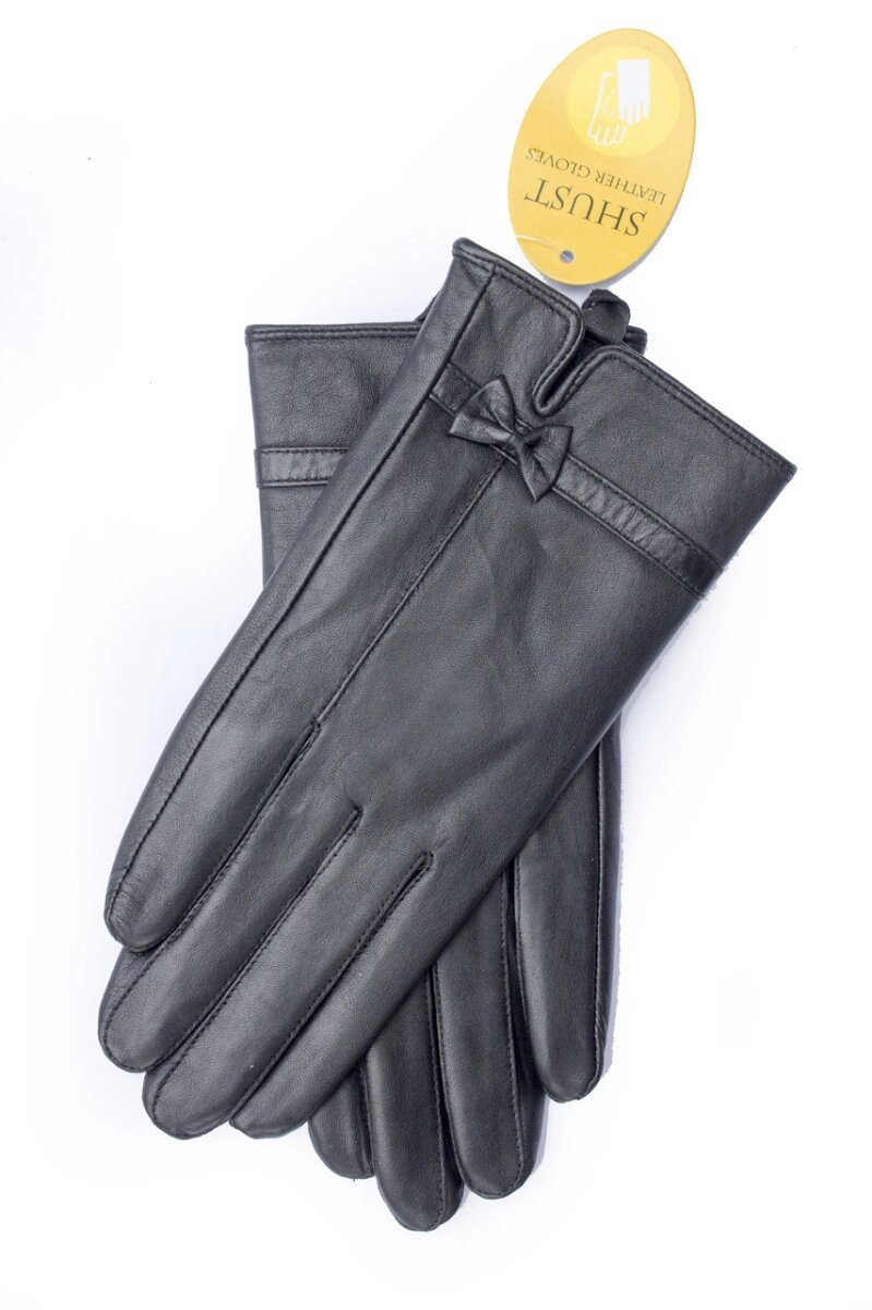 Жіночі шкіряні рукавички 742s2 від компанії Shock km ua - фото 1