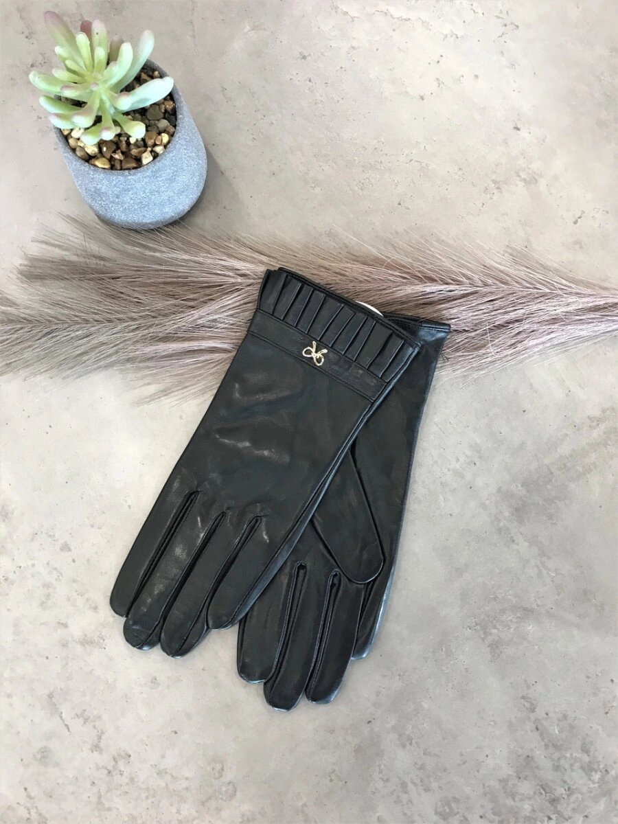 Жіночі шкіряні рукавички 780s2 від компанії Shock km ua - фото 1