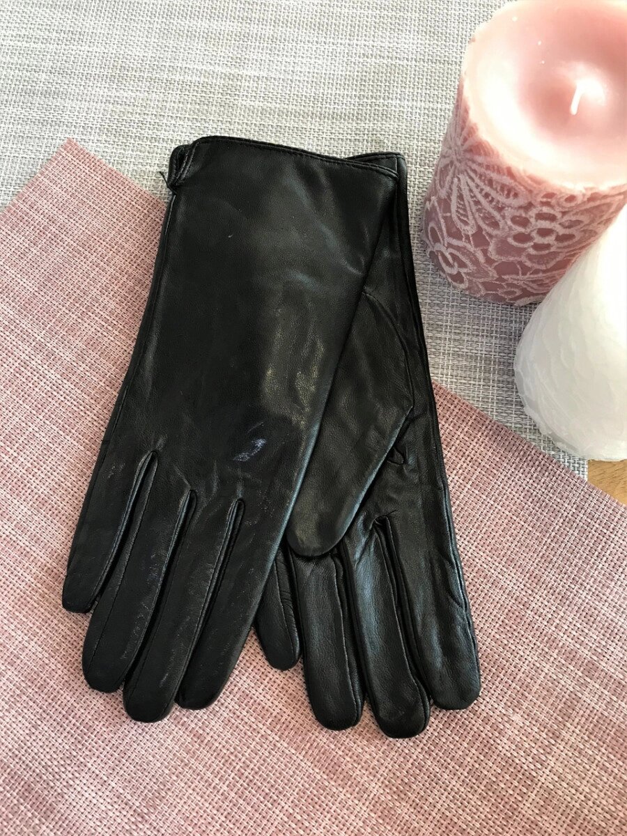 Жіночі шкіряні рукавички 785s2 від компанії Shock km ua - фото 1