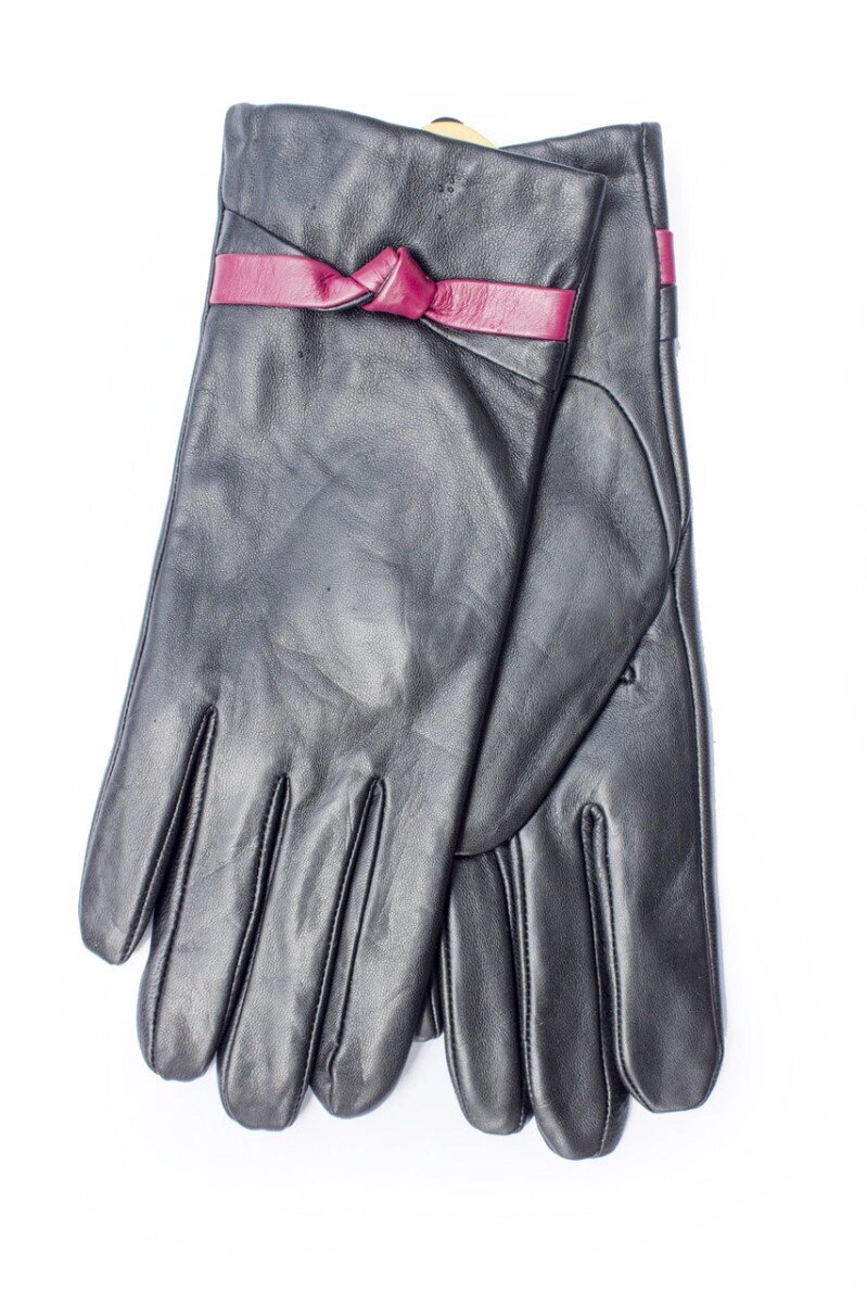Жіночі шкіряні рукавички 820s3 від компанії Shock km ua - фото 1