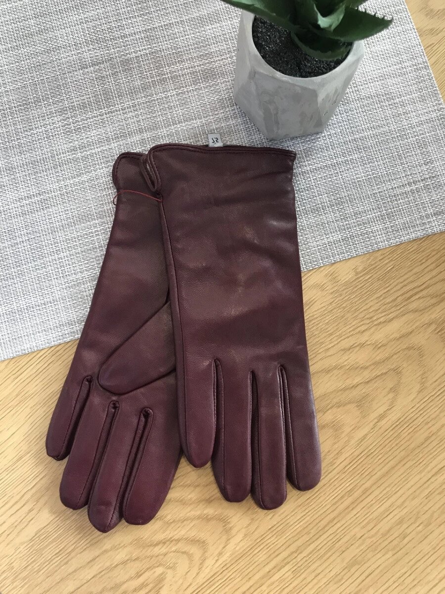 Жіночі шкіряні рукавички Маленькі від компанії Shock km ua - фото 1