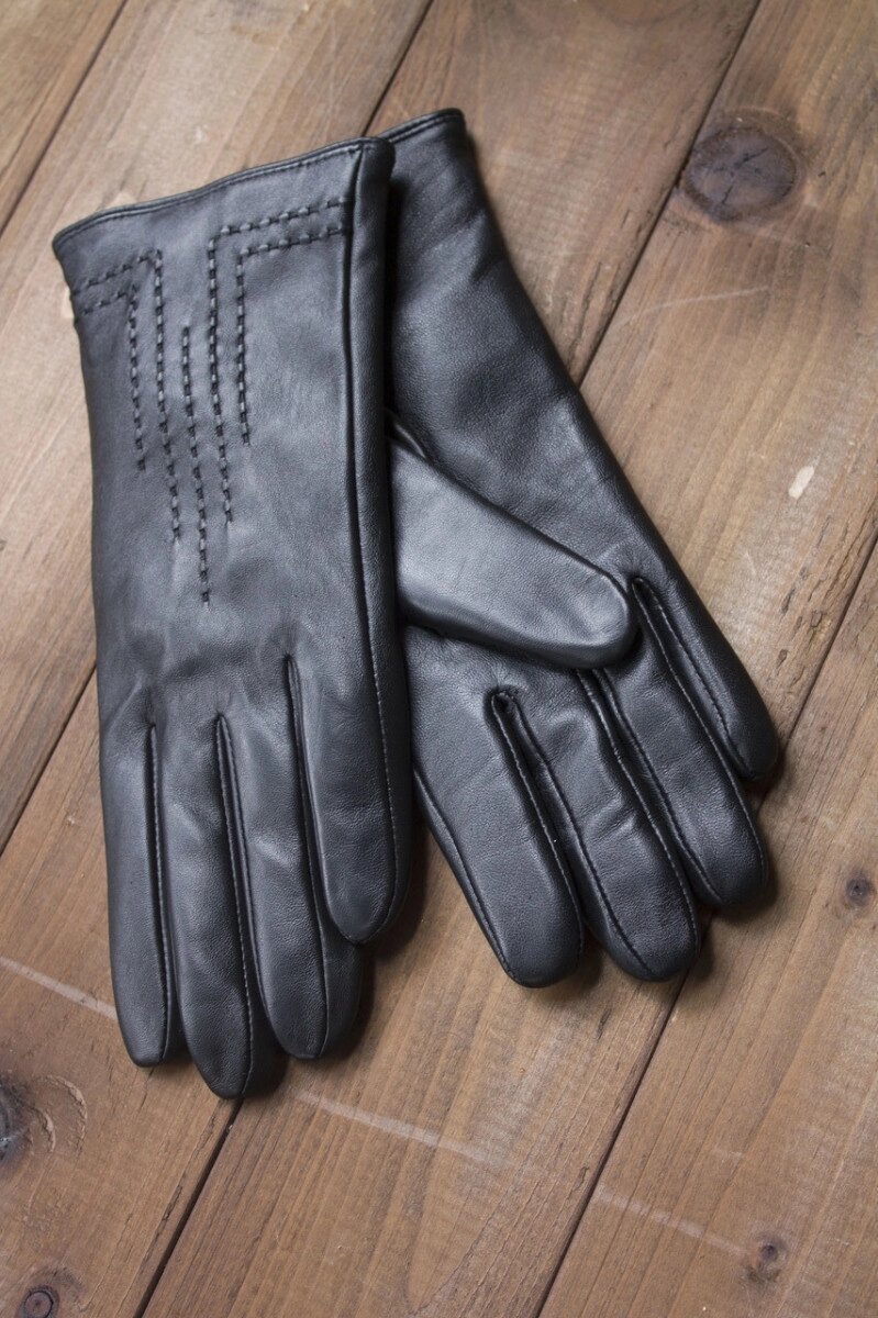 Жіночі шкіряні сенсорні рукавички 948s3 від компанії Shock km ua - фото 1