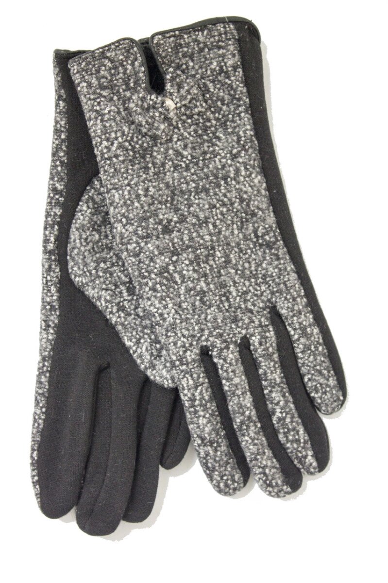 Жіночі стрейчеві рукавички Комбіновані Маленькі від компанії Shock km ua - фото 1