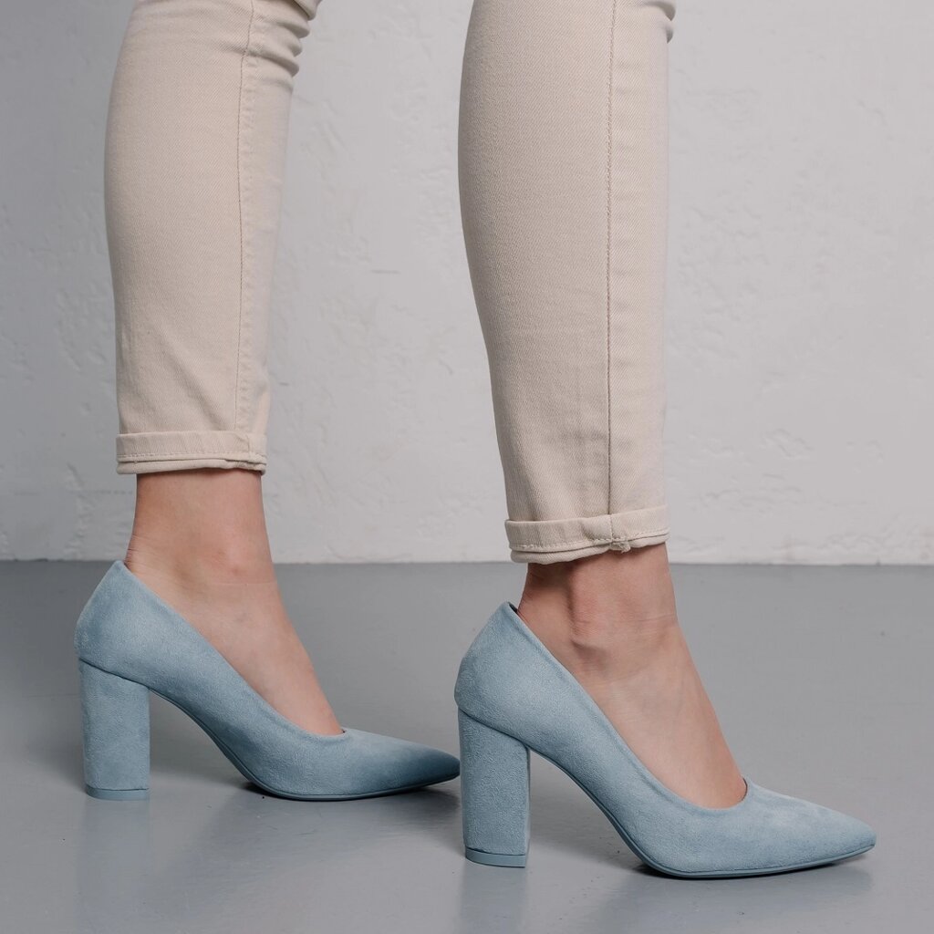 Жіночі туфлі Fashion Sophie 3994 36 розмір 23 см Блакитний від компанії Shock km ua - фото 1