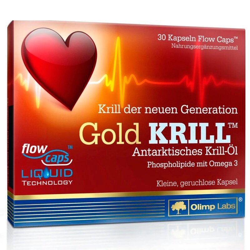 Жирні кислоти Olimp Gold Krill, 30 капсул від компанії Shock km ua - фото 1
