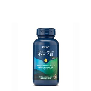 Жирні кислоти GNC Triple Strength Fish Oil Mini, 60 капсул