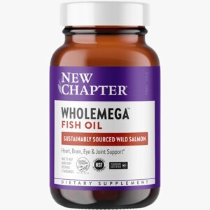 Жирні кислоти New Chapter Wholemega Fish Oil, 30 капсул
