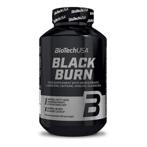 Жироспалювач BioTech Black Burn, 90 капсул від компанії Shock km ua - фото 1