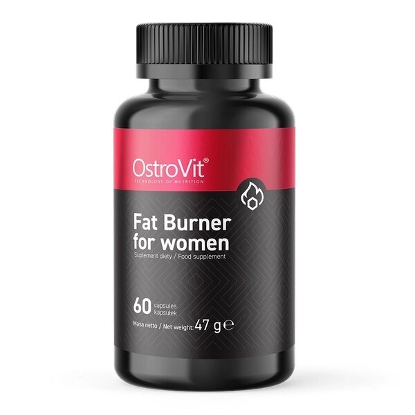 Жироспалювач OstroVit Fat Burner For Woman, 60 капсул від компанії Shock km ua - фото 1