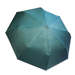 Зонт Supretto компактний складаний UV автоматичний, зелений