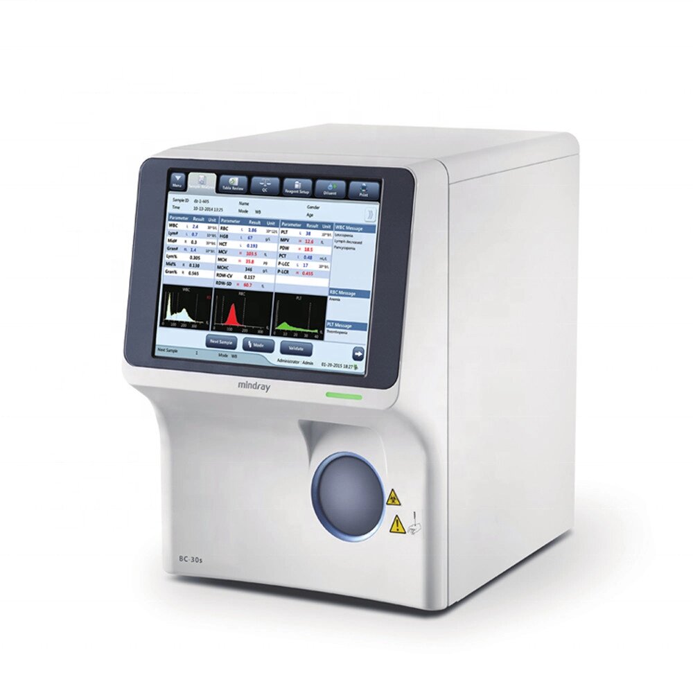 Аналізатор гематологічний автоматичний BC-30s від компанії Медтехніка ZENET - Товари для здоров'я, затишку та комфорта - фото 1