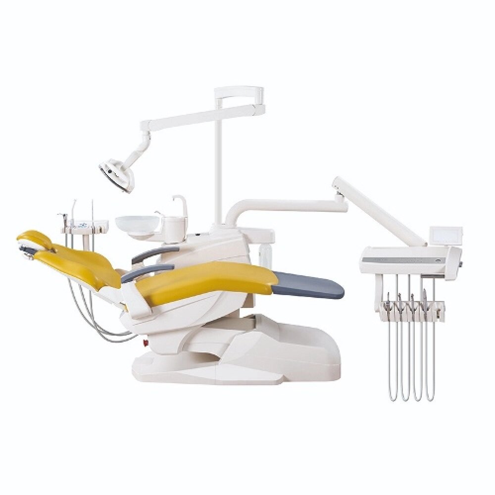 AY-215C1 високотехнологічна стоматологічна установка з нижньою подачею інструментів від компанії Медтехніка ZENET - Товари для здоров'я, затишку та комфорта - фото 1
