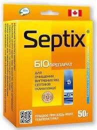 Біопрепарат Bio Septix – засіб для очищення вигрібних ям, Санекс 50 г від компанії Медтехніка ZENET - Товари для здоров'я, затишку та комфорта - фото 1