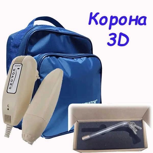 Дарсонваль корона у сумці 3D від компанії Медтехніка ZENET - Товари для здоров'я, затишку та комфорта - фото 1