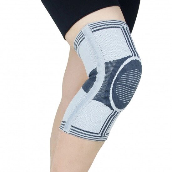 Еластичний бандаж колінного суглоба посилений Active А7-049 TM Doctor Life від компанії Медтехніка ZENET - Товари для здоров'я, затишку та комфорта - фото 1