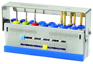 Ендодонтичний бокс ENDO STAR на 12 стоматологічних інструментів, 182180