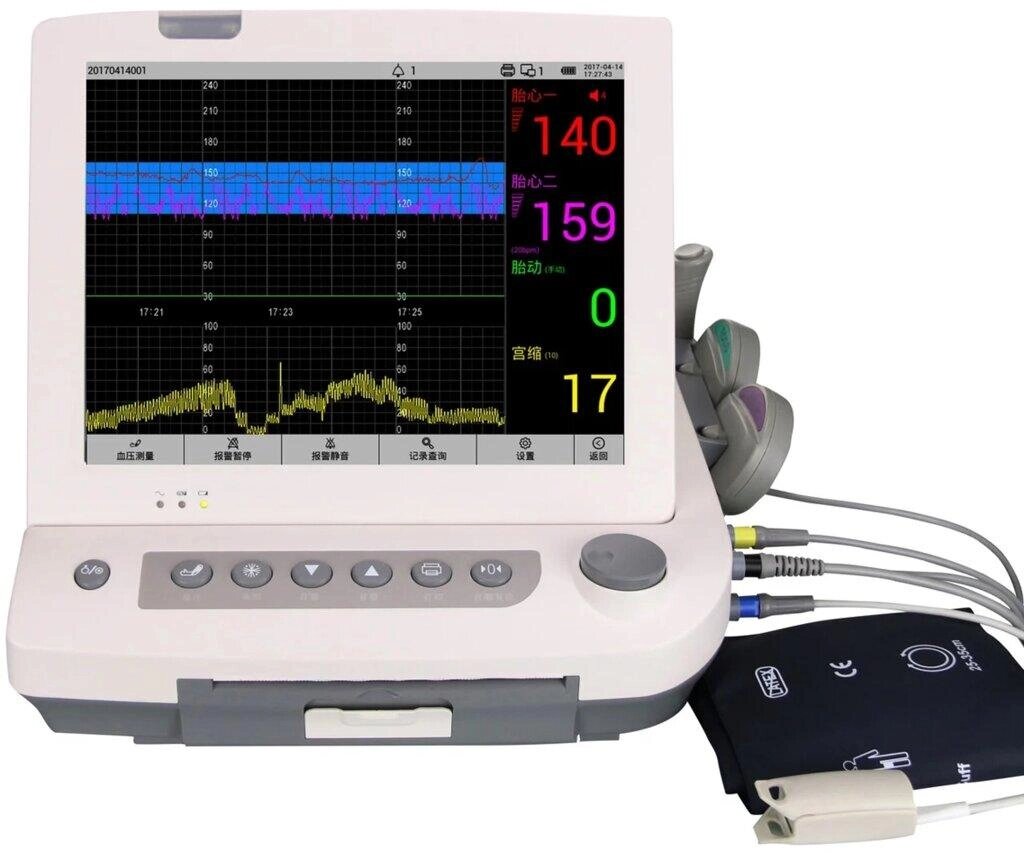 Фетальний монітор L8P 12.1" PRO укомплектований контролем матері Heaco Великобритания від компанії Медтехніка ZENET - Товари для здоров'я, затишку та комфорта - фото 1