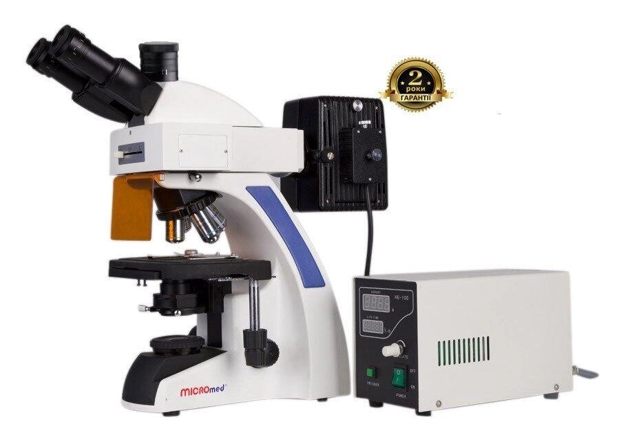 Флуоресцентний мікроскоп XS-8530 MICROmed від компанії Медтехніка ZENET - Товари для здоров'я, затишку та комфорта - фото 1