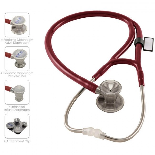 Кардіологічний стетоскоп Pro Cardial 797СС - 17 від компанії Медтехніка ZENET - Товари для здоров'я, затишку та комфорта - фото 1