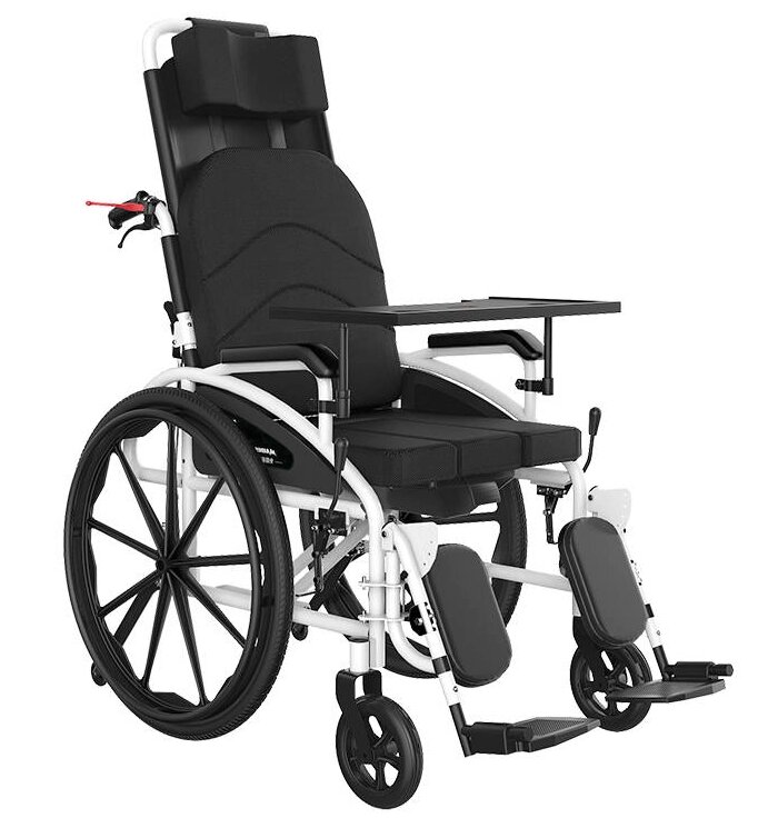 Коляска для інвалідів з туалетом ручна складна MIRID S119. Багатофункціональне інвалідне крісло. від компанії Медтехніка ZENET - Товари для здоров'я, затишку та комфорта - фото 1