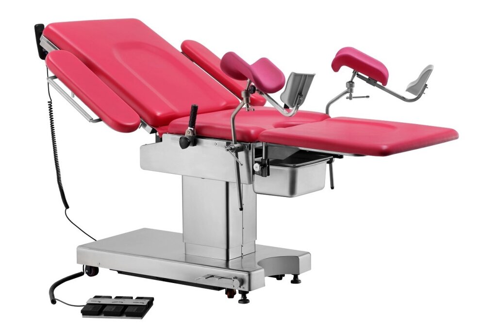 Крісло гінекологічне ЕТ400В (електричне, трансформується у стіл) від компанії Медтехніка ZENET - Товари для здоров'я, затишку та комфорта - фото 1
