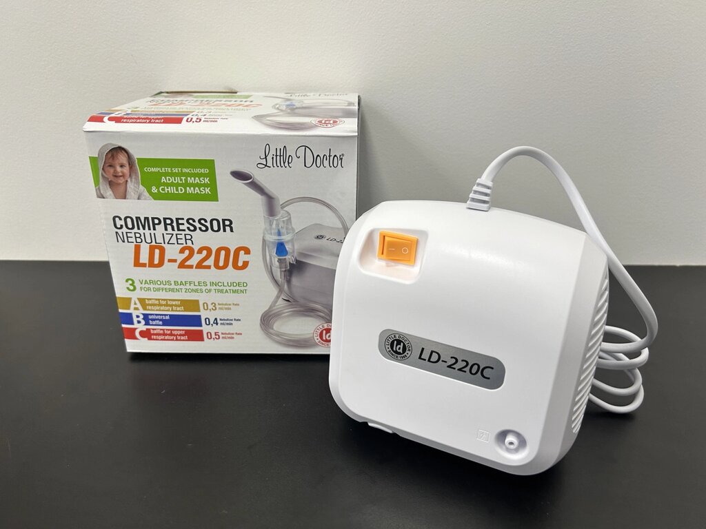 Little Doctor LD-220C інгалятор небулайзер від компанії Медтехніка ZENET - Товари для здоров'я, затишку та комфорта - фото 1