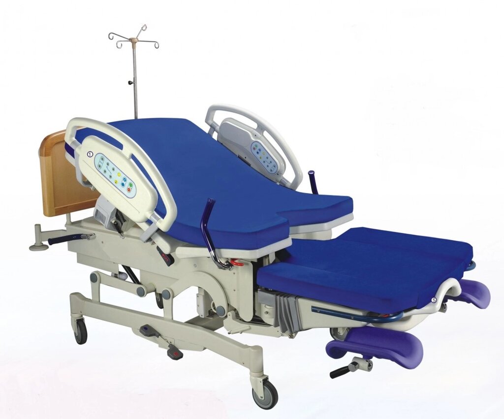 Ліжко акушерське DH-C101A04С від компанії Медтехніка ZENET - Товари для здоров'я, затишку та комфорта - фото 1