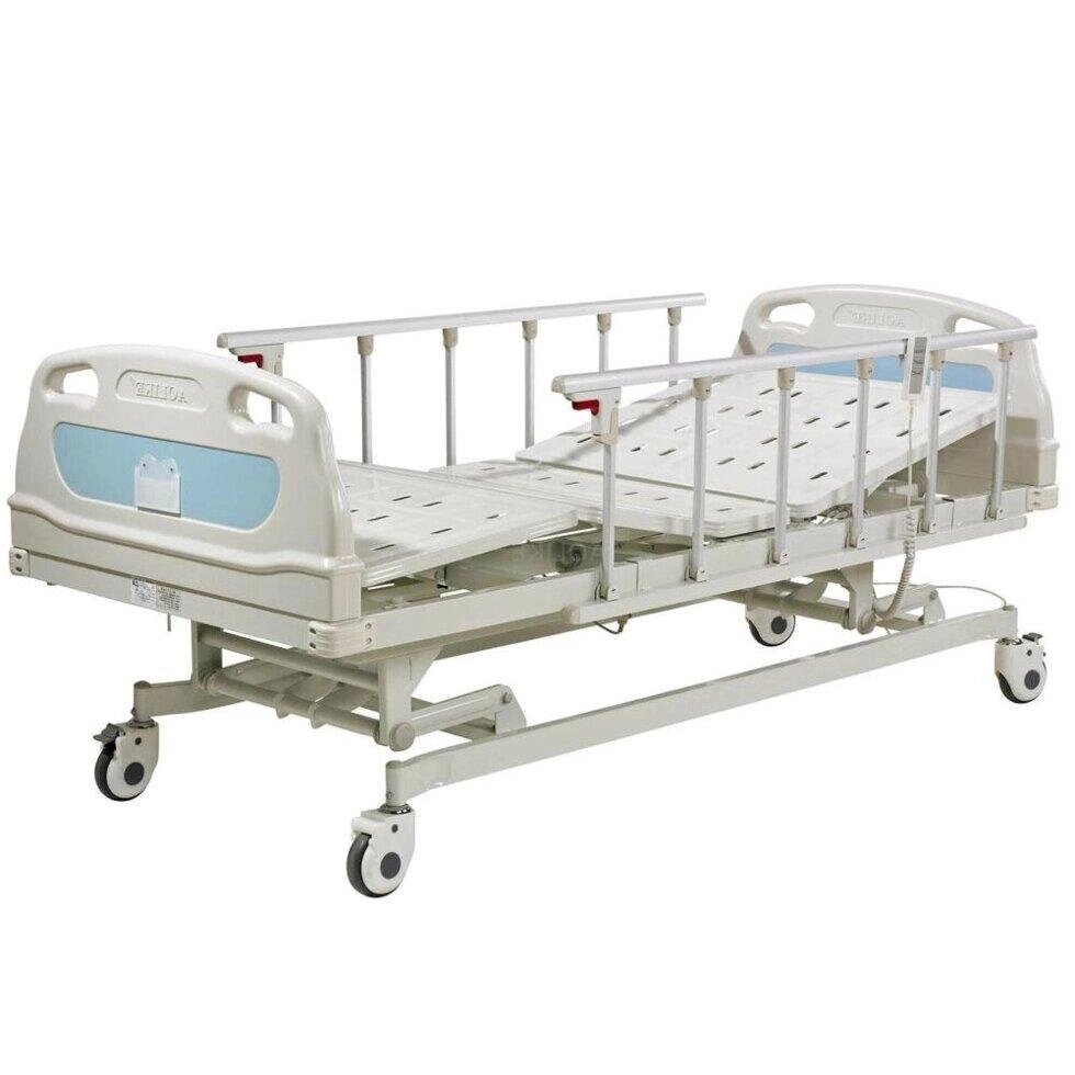 Ліжко Медичне з електроприводом і регулюванням висоти (4 секції) від компанії Медтехніка ZENET - Товари для здоров'я, затишку та комфорта - фото 1