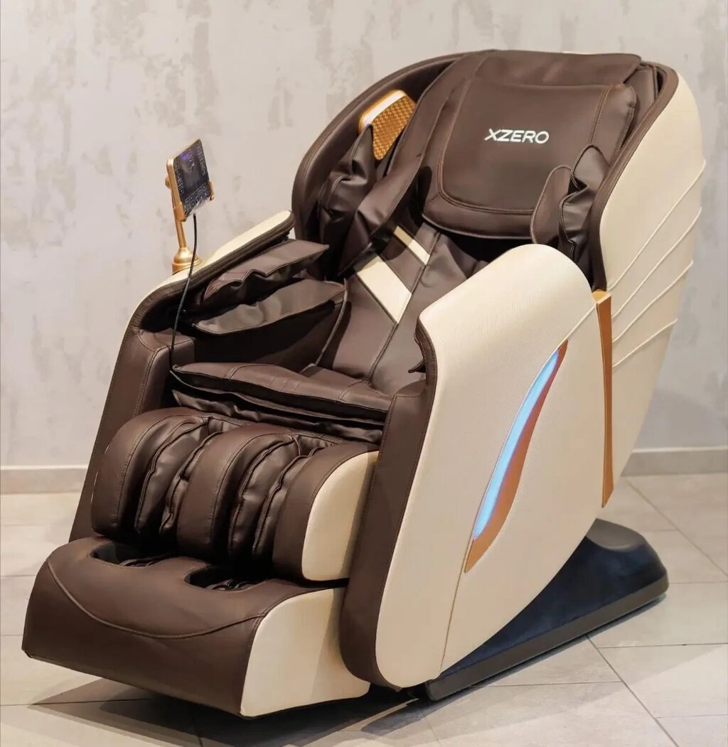 Масажне крісло XZERO Х14 SL з 6 масажними техніками та витяжкою хребта від компанії Медтехніка ZENET - Товари для здоров'я, затишку та комфорта - фото 1