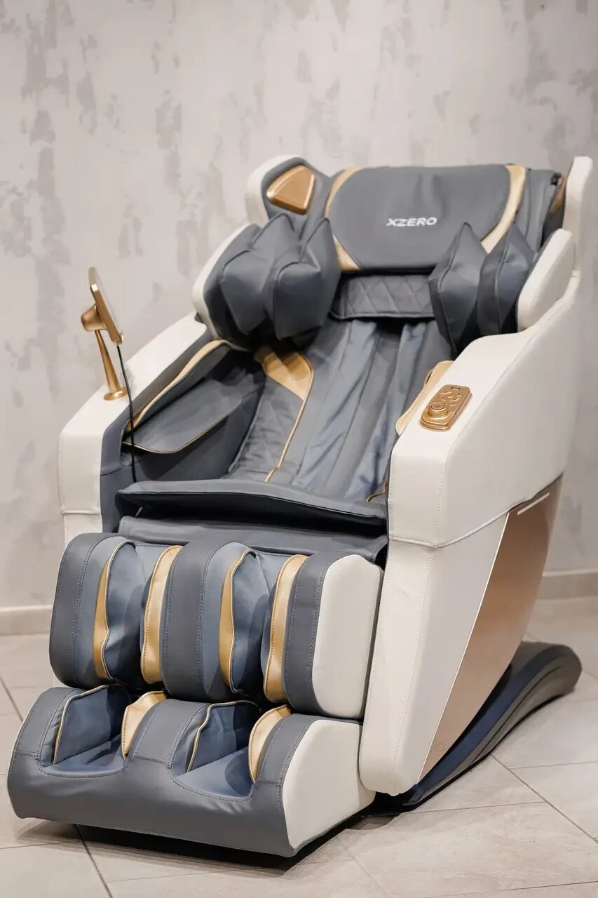 Масажне крісло XZERO L19 SL Premium з режимом витягування хребта від компанії Медтехніка ZENET - Товари для здоров'я, затишку та комфорта - фото 1