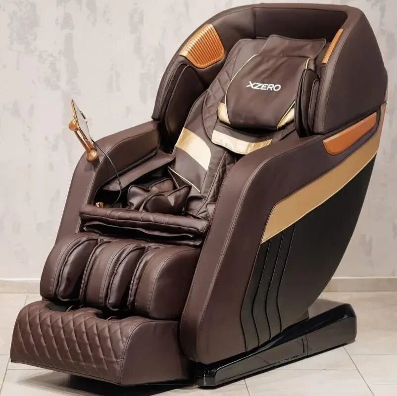 Масажне крісло XZERO LS 35 4д з довжиною каретки 145 см від компанії Медтехніка ZENET - Товари для здоров'я, затишку та комфорта - фото 1