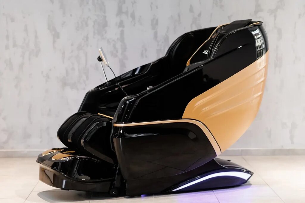 Масажне крісло XZERO LX77 luxury з безліччю автоматичних режимів масажу від компанії Медтехніка ZENET - Товари для здоров'я, затишку та комфорта - фото 1