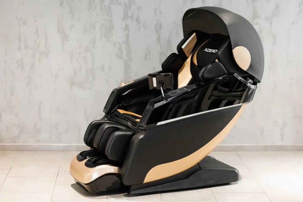 Масажне крісло XZERO LX88 Luxury з автоматичним визначенням форми тіла від компанії Медтехніка ZENET - Товари для здоров'я, затишку та комфорта - фото 1