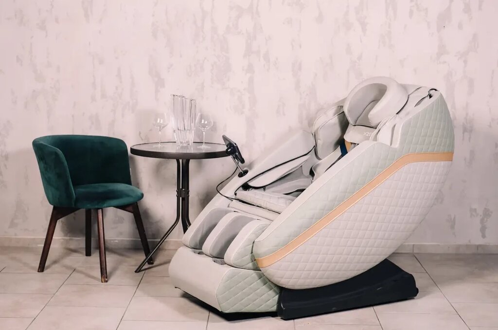 Масажне крісло XZERO X44 SL 6-автоматичних програм масажу від компанії Медтехніка ZENET - Товари для здоров'я, затишку та комфорта - фото 1