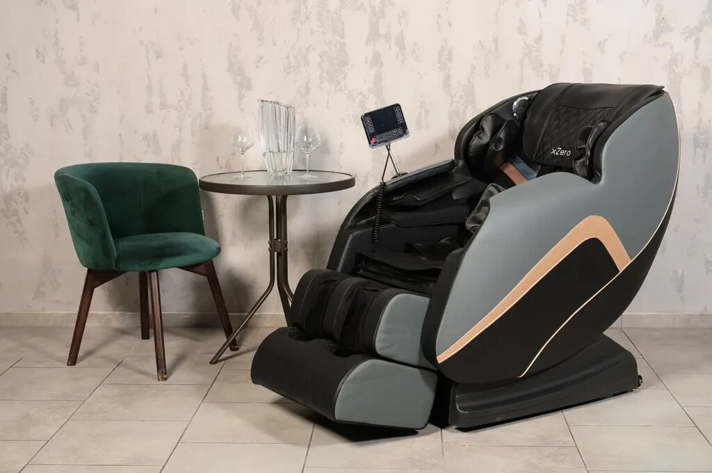 Масажне крісло XZERO Y11 SL Premium з роликовим і компресійний масажем тіла від компанії Медтехніка ZENET - Товари для здоров'я, затишку та комфорта - фото 1