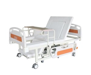 Медичне функціональне електроліжко MIRID W01. Вбудоване інвалідне крісло. Ліжко з туалетом.