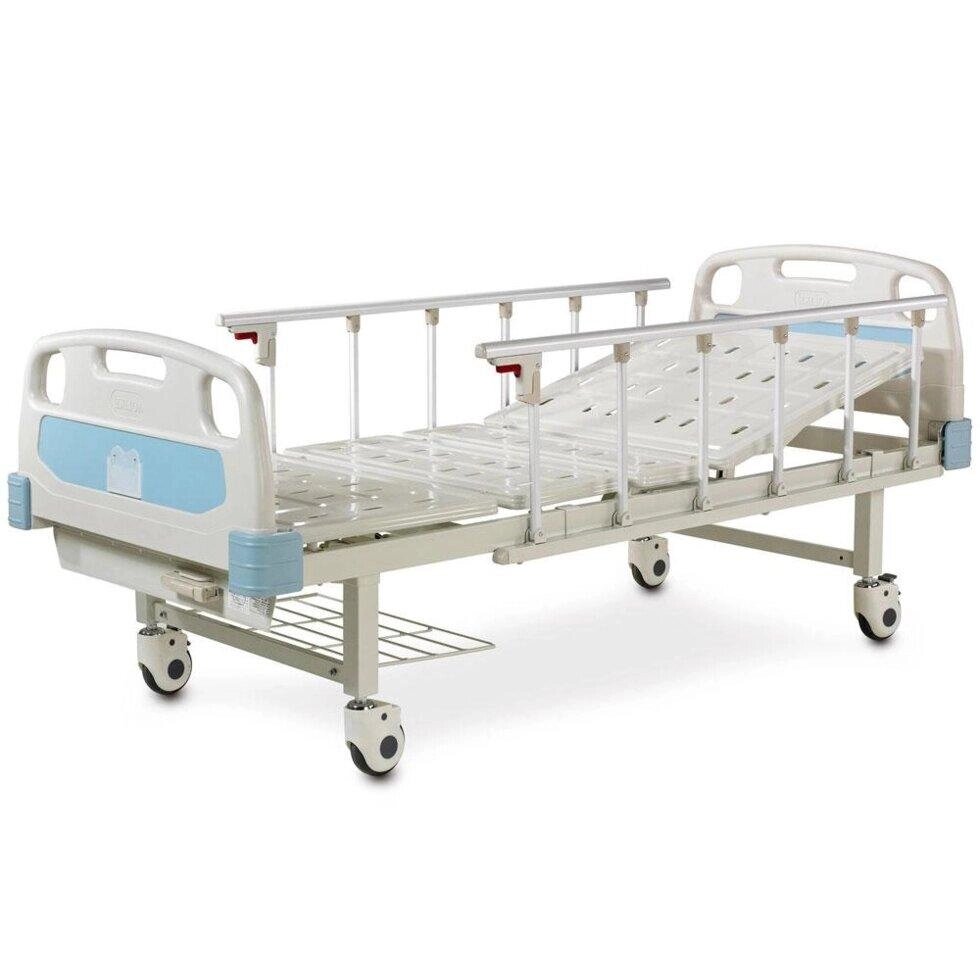 Механічне Медичне ліжко (2 секції) OSD-A132P-C від компанії Медтехніка ZENET - Товари для здоров'я, затишку та комфорта - фото 1